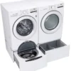LG Side-by-Side Washer & Dryer Set with Front Load Washer and Electric Dryer