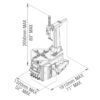 Corghi Service PRO324 Tilt-Back 24" Tire Changer