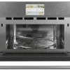 Cafe Modern Glass Collection 30 Inch 5-in-1 Single Electric Wall Oven with 120V