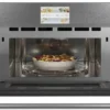 Cafe Modern Glass Collection 30 Inch 5-in-1 Single Electric Wall Oven with 120V