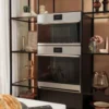 Cafe Modern Glass Collection 30 Inch 5-in-1 Single Electric Wall Oven with 120V