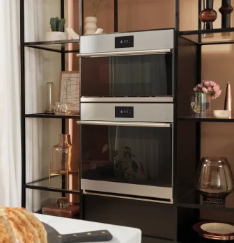 Cafe Modern Glass Collection 30 Inch 5-in-1 Single Electric Wall Oven with 120V