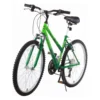 26" Trail 21-Speed Suspension Women's Mountain Bike, Green and Dark Green