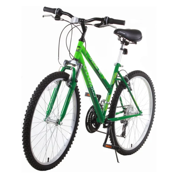 26" Trail 21-Speed Suspension Women's Mountain Bike, Green and Dark Green