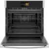 GE Profile 30 Inch Single Smart Electric Wall Oven with 5.0 Cu. Ft.