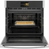 GE Profile 30 Inch Single Smart Electric Wall Oven with 5.0 Cu. Ft.