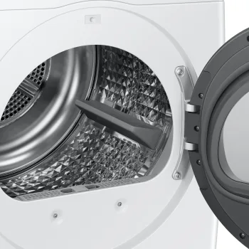 Samsung Stacked Washer & Dryer Set with Front Load Washer and Electric Dryer