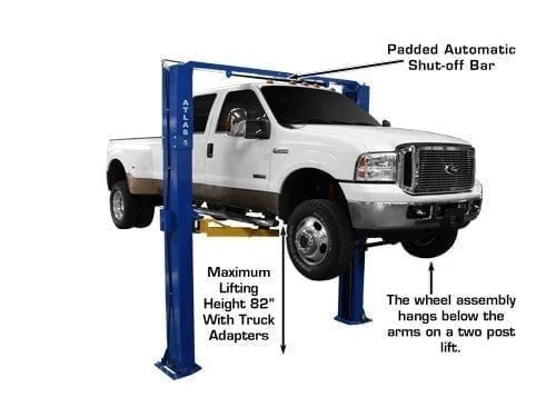 Atlas 10,000 lb Overhead 2-Post Lift Car