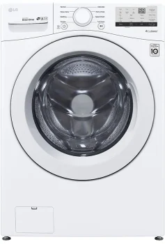 LG Stacked Washer & Dryer Set with Front Load Washer and Electric Dryer