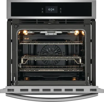 Frigidaire 27 Inch Single Electric Wall Oven with Air Fry, 3.8 Cu.Ft.