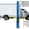 Atlas 15,000 lb Overhead 2-Post Lift