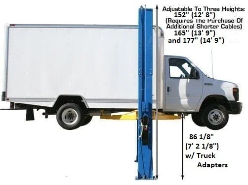 Atlas 15,000 lb Overhead 2-Post Lift