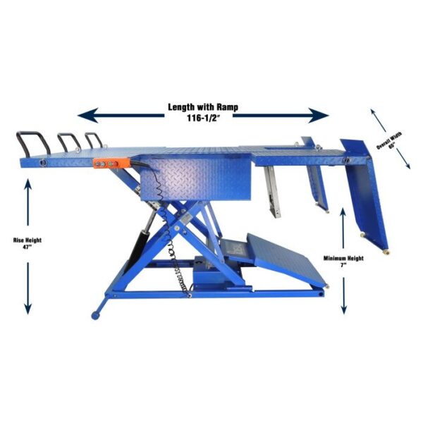 U-2200IEH-XR Pro Series Power Sport UTV Lift