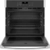 GE 30 Inch Electric Single Wall Oven with Scan-to-Cook, WiFi, Glass Touch Controls