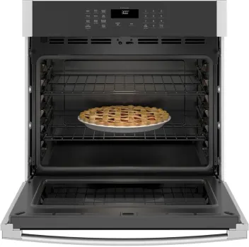 GE 30 Inch Electric Single Wall Oven with Scan-to-Cook, WiFi, Glass Touch Controls