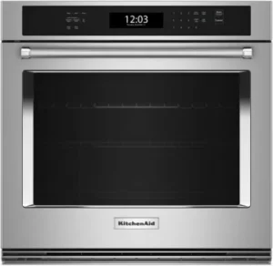 KitchenAid 30 Inch Single Electric Wall Oven with 5 Cu. Ft. Capacity