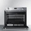 Summit 27 Inch Single Gas Wall Oven with 3.0 Cu. Ft. Capacity