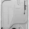 Stacked Washer & Dryer Set with Front Load Washer and Gas Dryer in White