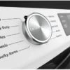 Stacked Washer & Dryer Set with Front Load Washer and Gas Dryer in White