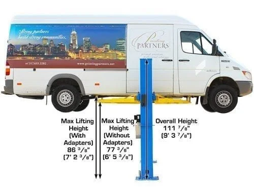 10,000 lb Capacity Commercial Grade BasePlate Lift