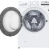 LG Side-by-Side Washer & Dryer Set with Front Load Washer and Electric Dryer