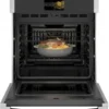 GE Profile 27 Inch Single Convection Smart Wall Oven with 4.3 cu. ft.