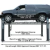 Atlas 408SL Super Deluxe 4-Post Lift