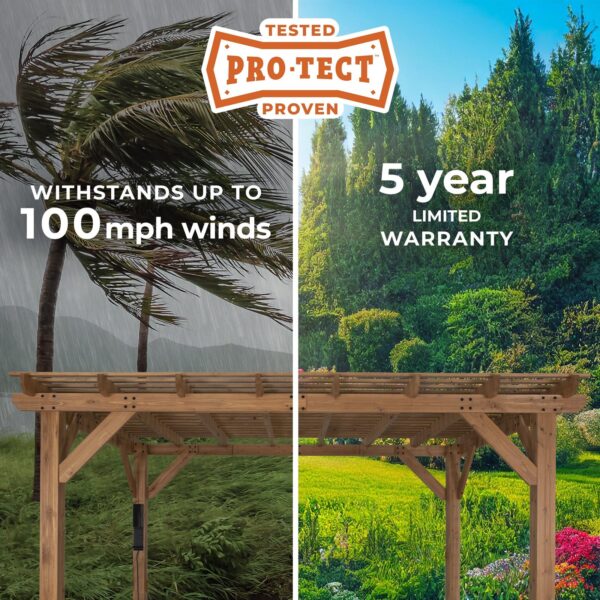 14x10 Delray Pergola