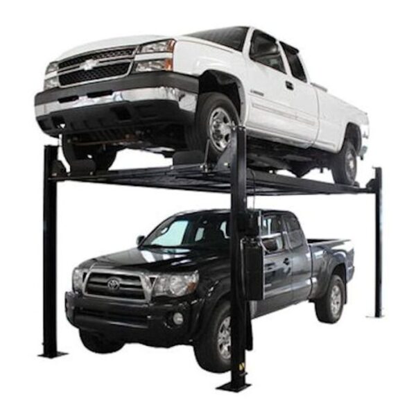 Atlas Garage Pro 8000EXT-L Four Post Lift + RJ35 Sliding Jacks Combo