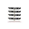 Atlas Apex 8 ALI Certified Four Post Lift + RJ35 Sliding Jacks Combo