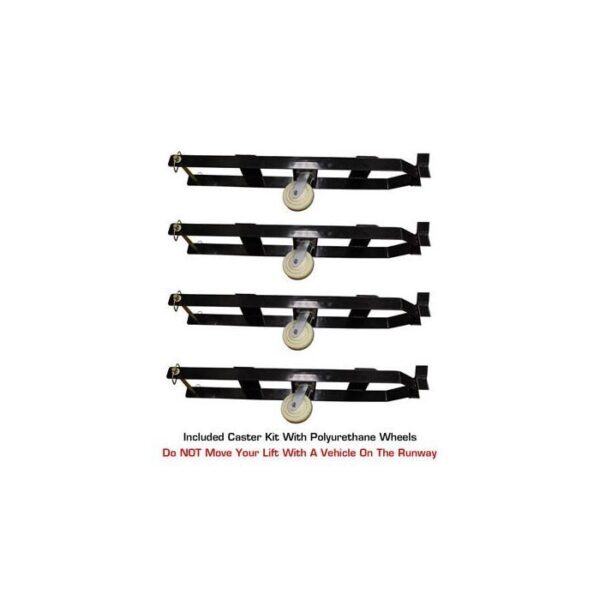 Atlas Apex 8 ALI Certified Four Post Lift + RJ35 Sliding Jacks Combo