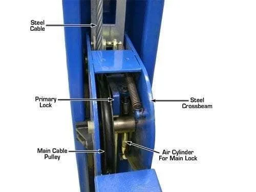 Atlas 412 12,000 lbs Commercial 4 Post Lift
