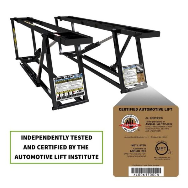Ranger QuickJack Super Long Portable Car Lift System