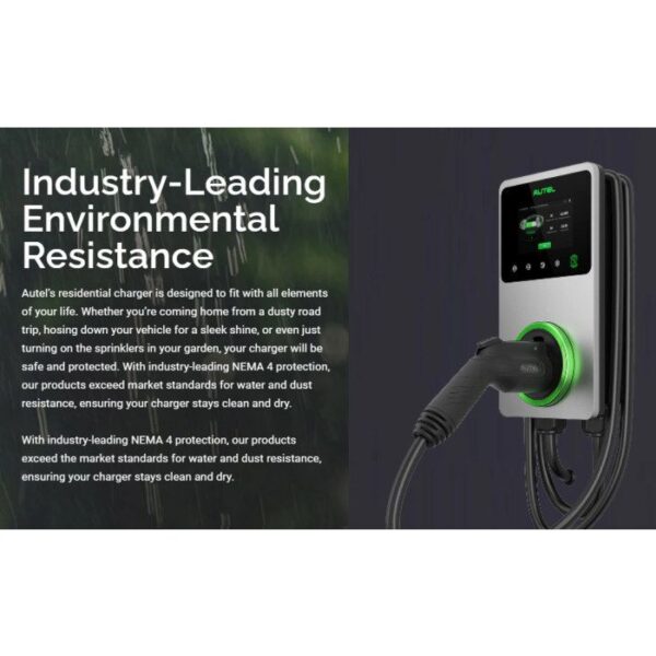 Autel MC40AP14S NEMA 14-50 Side Holster AC Wallbox EV Charger