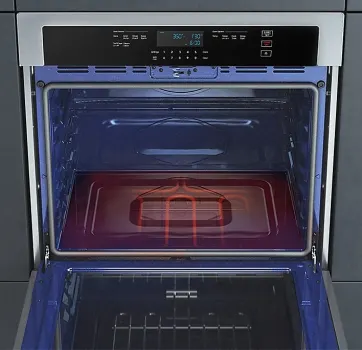 Samsung 30 Inch Single Wall Oven with 5.1 Cu. Ft. Capacity, WiFi