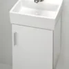 Empire Industries Daytona Collection 13 Inch Contemporary Wall-Mount Vanity with 1 Cabinet Door