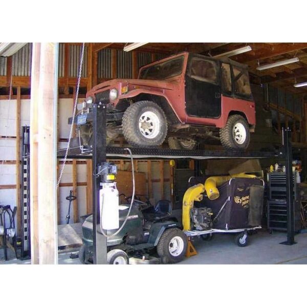 Tuxedo Extended Four Post Auto Lift