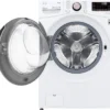 LG Side-by-Side Washer & Dryer Set with Front Load Washer and Electric Dryer