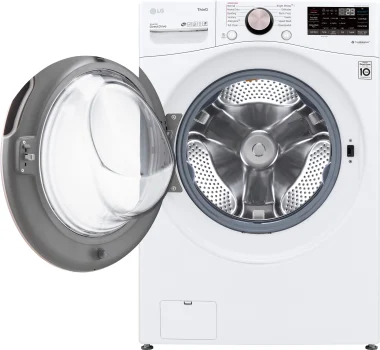 LG Side-by-Side Washer & Dryer Set with Front Load Washer and Electric Dryer