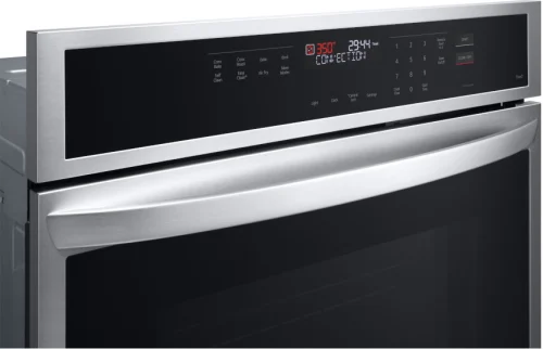 LG 30 Inch Single Electric Smart Wall Oven with 4.7 cu. ft. Convection Oven