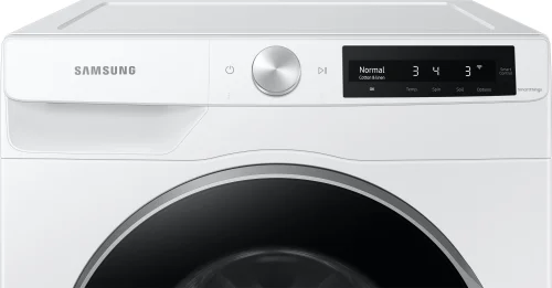 Samsung Stacked Washer & Dryer Set with Front Load Washer and Electric Dryer